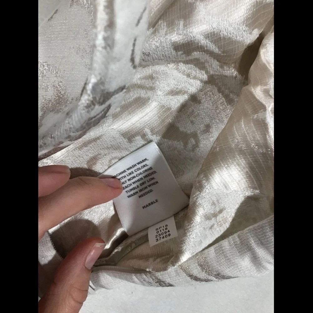NIB‎ Hotel Collection Marble European Pillow Sham
